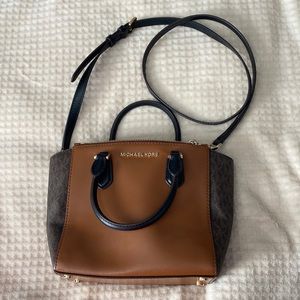 Michael Kors leather crossbody bag